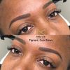 Mellie Microblading Pigment – 10 ml/.35fl.oz | Medical Grade | No Mixing | Long Lasting for Professionals Permanent Make Up Supplies (Dark Brown)