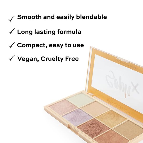 Makeup Revolution Soph Highlighter Palette 8 x 2g
