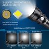 Scuba Diving Flashlight 150Meter Underwater LED Torch with Rechargeable Battery