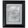 Lawrence Frames Black Wood 4x5 Picture Frame - Estero Collection