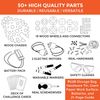 Robotics Engineering Kit | Designed by Scientists in USA | 50+ Parts | 10+ ST...