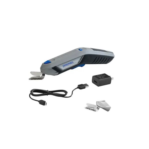 Dremel 4Volt Cordless Electric Scissors W/USB Rechargeable Battery New sealed