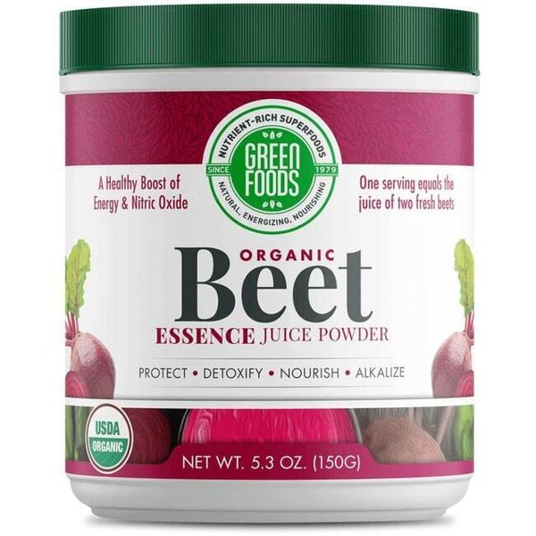 Green Foods Organic Beet Essence Juice Powder 5.3 oz Pwdr