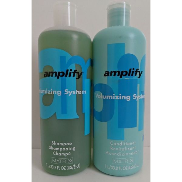 Matrix Amplify Volumizing System Shampoo & Conditioner 1 Liter *Discontinued*