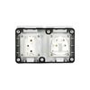 Mercury | Weatherproof Mains OUtdoor Single Switch and Socket