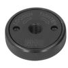 Angle Grinder Pressure Plate M10 Thread Quick Release Flange Nut Black, Strong Material for Cutting Pieces, Sanding Wheel, Practical Function for Grooves Quick Lock System