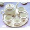 Tea Set 6 pcs Ceramic Rice Pattern Guaranteed Quality