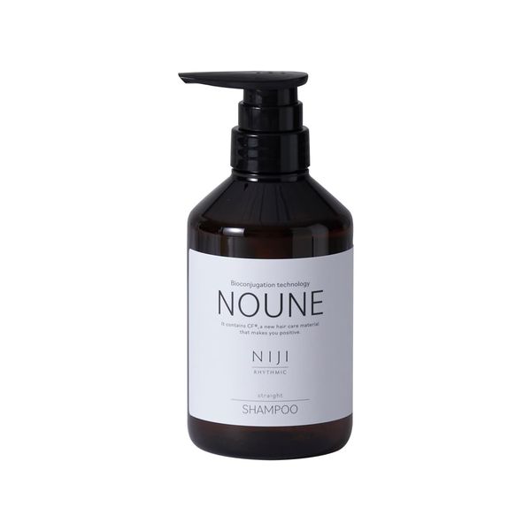 NOUNE Straight Shampoo, 13.5 fl oz (400 ml), Tostea, High Formulation