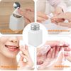 AUEAR, Push Down Empty Dispenser Pump, Empty Container for Methanol, Square Plastic Empty Press Bottles for Lip Eye Makeup Liquid (White, 2-Pack, 200 ml)
