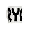 TeeTreeDesigns Ryan Name Mug - Ceramic, Mug, Coffee Cup, 1 Size, White