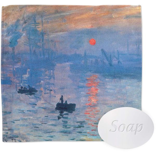 YouCustomizeIt Impression Sunrise by Claude Monet Washcloth