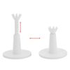 tee,Tee White Plastic Adjustable Tee Holder Training Driving Range Long Tee Replacement for Lover (Pack of 2)