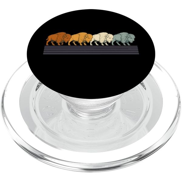 Bison American Buffalo PopSockets PopGrip für MagSafe