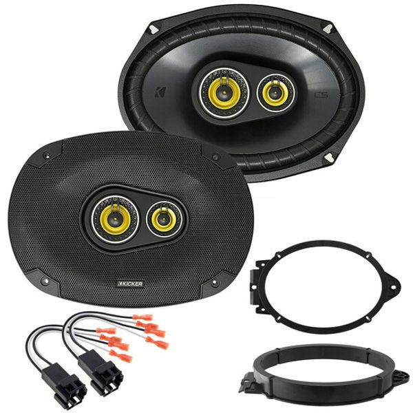 2010-2015 Chevy Camaro Kicker Rear Deck Factory Speaker Replacement Package