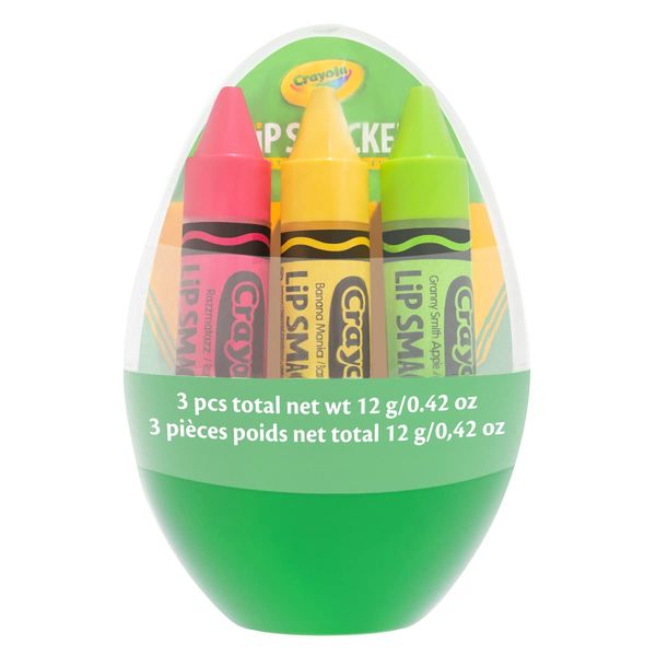 Lip Smacker Crayola Easter Egg Lip Balm Trio