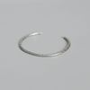 SUGARKITTEN LONDON Sterling Silver Oxidized Solid Snake Knot Cuff Bangle Small Wrist 15cm 6''