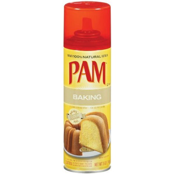 PAM Baking Cooking Spray 5 oz (Pack of 3)