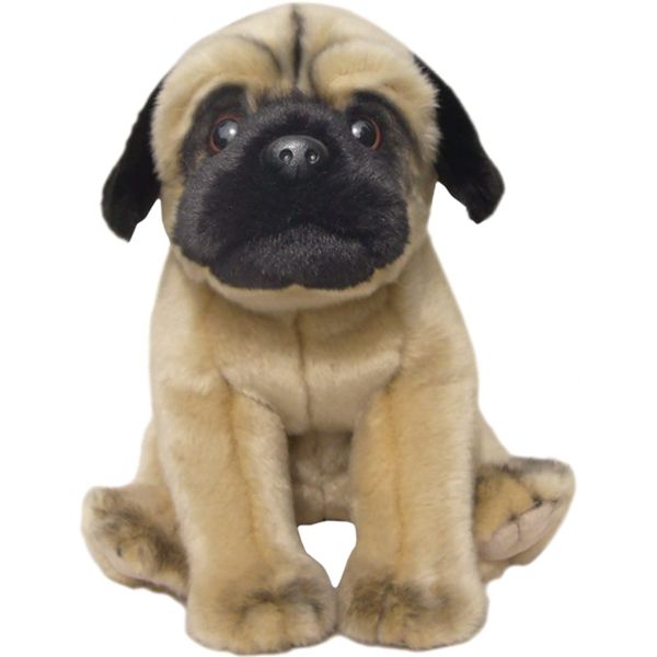 Pug Dog floppy soft cuddly toy 12 inch