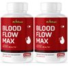 Blood Flow Max- Blood Support- 2 Bottles- 120 Capsules
