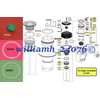 Senco SN60 SN65 O-ring Kit + BF0102 + LB5054 + BF0205