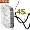 ETUKER 1x Trailer Reverse Light 12/24V LED Trailer Light Waterproof E-approved