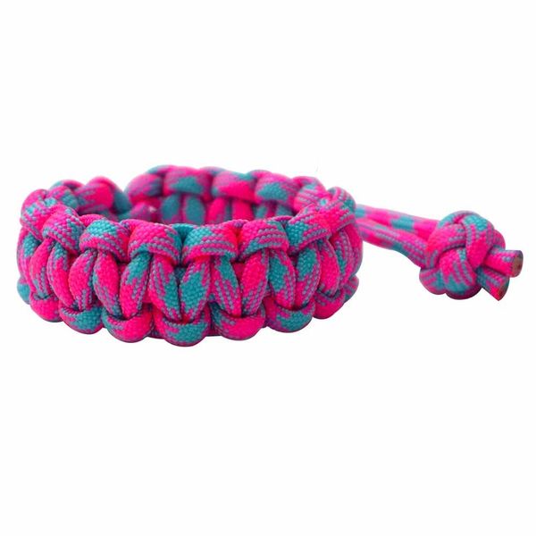 [Paracord Bracelet] uxeisutorandomakkusu Cotton Candy