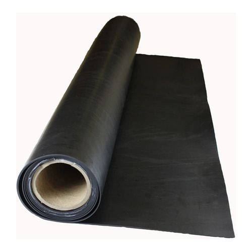 Rubber Sheet, Neoprene Economy Grade, Rubber Width 12 in, Rubber Length 12 in, Rubber Thickness 1/8 in, 40A, Adhesive Backing