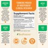 Turmeric Curcumin + BioPerine 95% Standardized Curcuminoids 2600mg Joint Support