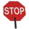GRAINGER APPROVED 03-855 Paddle Sign,Stop/Stop,18 In. W 6FGJ9