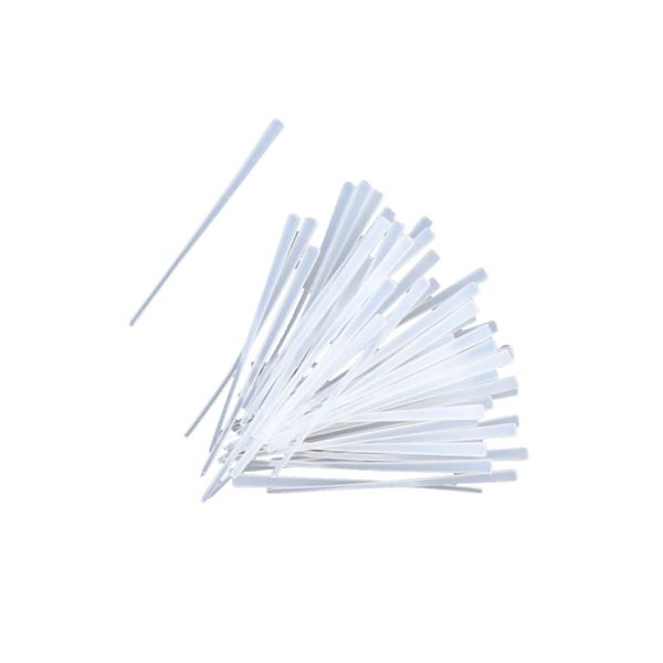Top Brass Bead Peg-It, 100 Piece Bulk Pack, Natural Clear Color