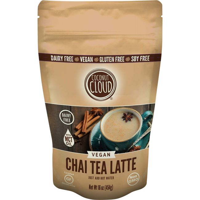 Coconut Cloud: Vegan Spiced Chai Tea Latte | Creamy, Delicious & Easy Dairy Free Alternative. Made in Colorado (Lightly Sweetened, Gluten Free, Soy Free), 7 oz