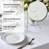 Martina Home - Vichy Teflon Tablecloth - Gold - 140 Round