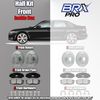 Front Brake Kit Rotors + Ceramic Pads for Kia Forte 2014-2016