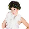 8 Pieces Triangle Net Hair Net Sleeping Crochet Hair Net Women Sleep Net Black Mesh Hair Net for Rollers