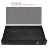 Segbeauty Barber Clipper Tray, Barber Clipper Holder Clipper Rack Anti-Slip Black Salon Clippers Organizer Razor Case, 5 Notches Professional Hair Trimmer Holder Hairdresser Stylist Barbers Tools Box