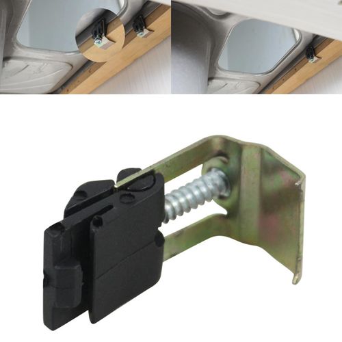 10pcs/Set Sink Mounting Set Practical Sink Attachment Clips Sink Mounting Clips Set of 10 for Easy Installation & Repair Pack of 10 Undermount Sink Mounting Clips Sink Mounting Hardware Convenient