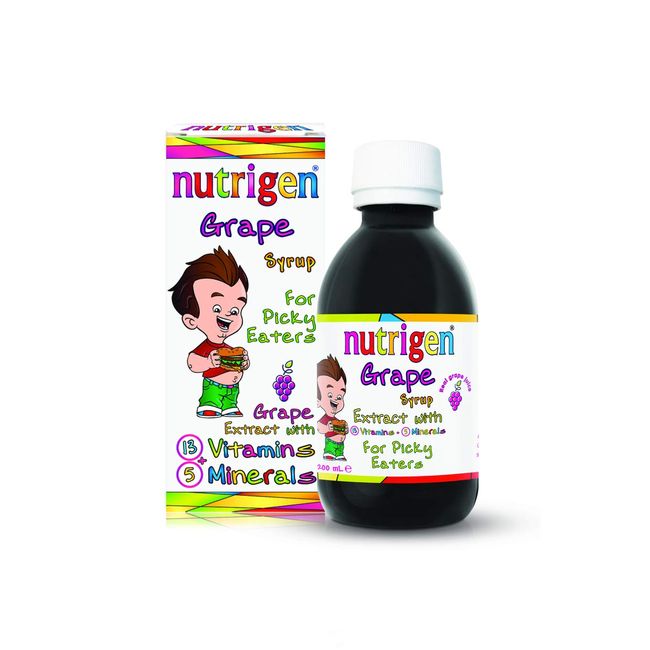 Nutrigen Nutrigen Childrens Grape Syrup For Picky Eaters 200ml