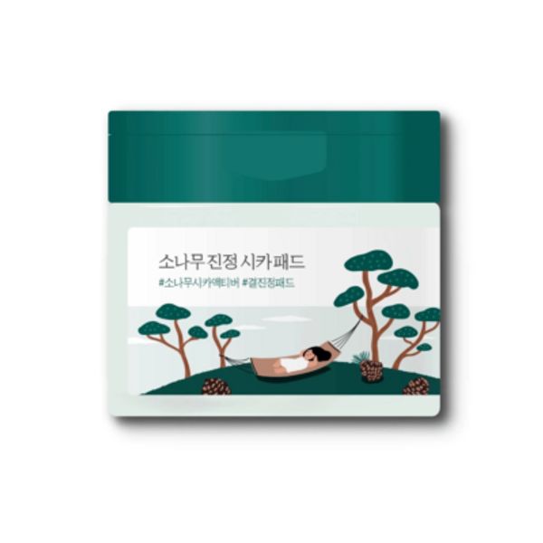 [ Round Lab ] PINE CALMING CICA PAD 50pcs US Seller