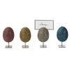 Mud Pie Glitter Egg Placecard Holders (Set/4)