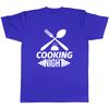 Shopagift Cooking Night T-Shirt Blue