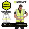 EXECUTIVE HI VIZ WAISTCOAT SATURN YELLOW M