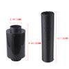 Universal Cold Feed Induction Kit Carbon Fiber Air Intake Filter Hose Tool