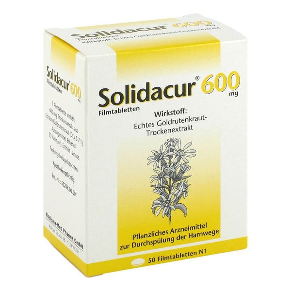 Solidacur 600 mg Film-Coated Tablets Pack of 50