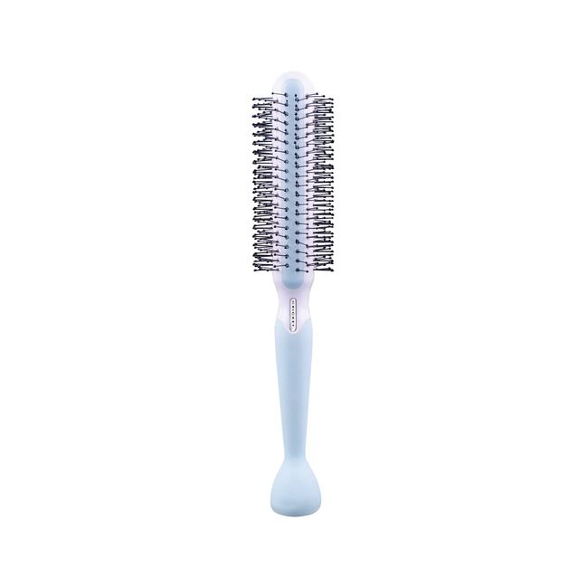 Cricket Friction Free Round Hair Brush for Professional Hairstyling Curling Blow Drying Anti-Static Styling All Hair Types White