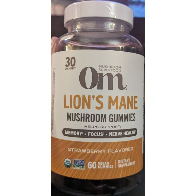 Om Mushroom Superfood Lion'S Mane 60 Gummies