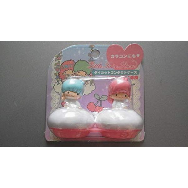 Kikirara Kiki & Lala Little Twin Stars Kiki&Lala Die Cut Contact Lens Case