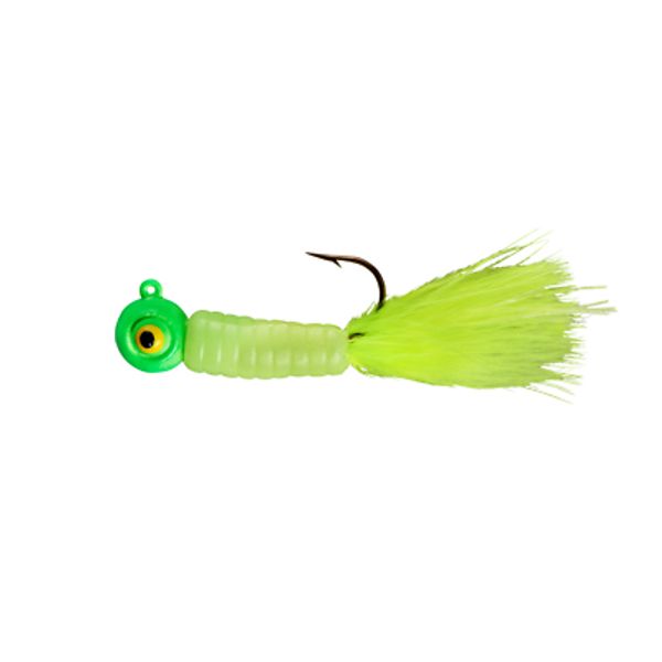 Lindy Fuzz E Grub Pre-Rigged Hair Tail Soft Grub 2 pack Bass & Walleye Lure D73