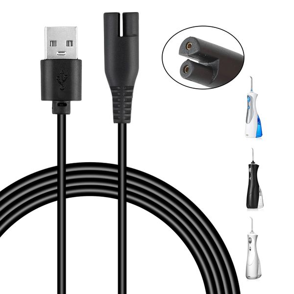 Water Flosser Charger for Water-pik Water Flosser Models,Replacement USB Charging Power Cable,Compatible with WP450EC,WP462EC,GS81,WP360,WP360W,WP440,WP462,WP465,WP462W,WP450,WP450W,WF13