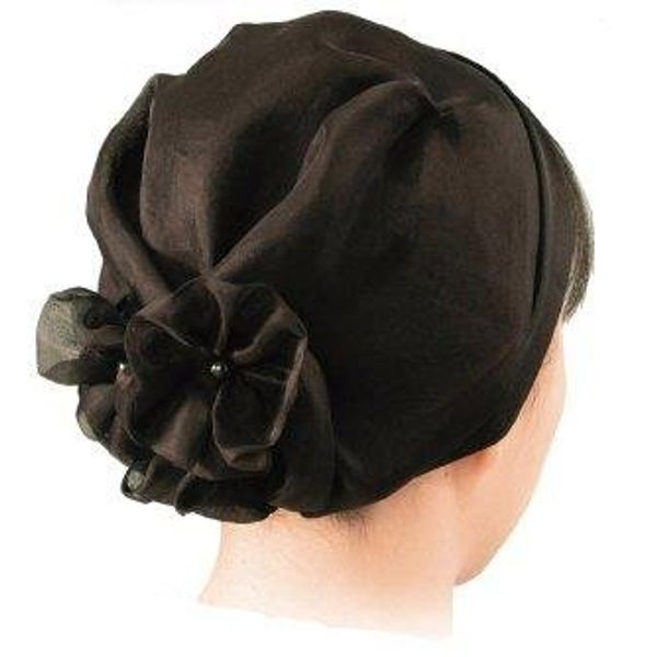 Stylish Hair Cap Silk Organza