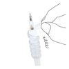 Kutsuwa RB033CL Grip Punu Spiral Clear